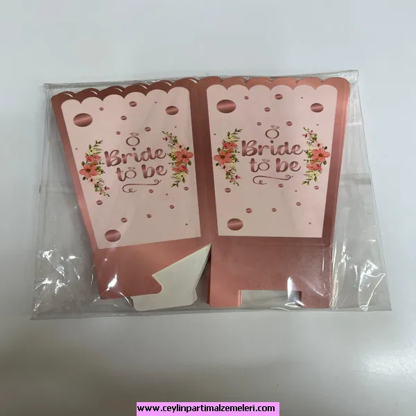 Bride To Be Popcorn Kutusu